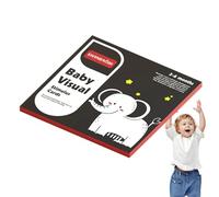 High Contrast Cards for Children, Visual Stimulation Cards,Black White Paper for Sensory Development - Black and White Cards Visual Stimulation Cards Learning Activity Cards