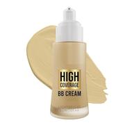 High Coverage BB Cream with SPF-15 | Lightweight Matte Foundation | Long-Lasting Face Makeup | Enriched with Jojoba Seed Oil (Natural Beige, 50g)