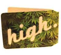 High Credit Card Bus Pass Wallet Slimline Travel Rail Ticket Holder Cover for Oyster Business Zip ID Card - Bifold - Party Bag Gift School Leaver Uni (1x Wallet)