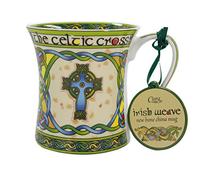 High Cross China Mug - Irish Weave