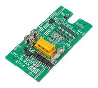 High Current 5s Protection Board With Led Indicators For 18v For Ion Packs Offering Overcharge And Temperature Safety In Green Color(for 21700)