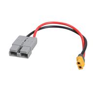 High Current Battery Charging Cable 30cm/11.81" Long Heavy Duty with 12AWG ADS Plug and XT60 Female Connector Power Cable