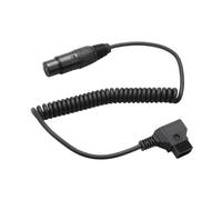 High Current D Tap to 4 Pin XLR Adapter Cable for Professional Stereo Devices Secure Power Connection PVC Construction Outdoor Filming Power Connector