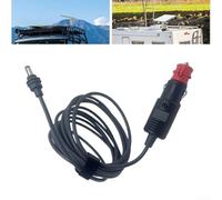 High-current -style Car Charger to Dc Power Cable Camping - Integrated with Certified for Motorhomes Protection Having Compatible Pure Copper Wire Ul10455 Mini 18awg Fuse