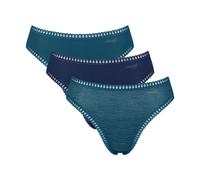 Sloggi High Leg Briefs GO Crush Brief 3 Pack 95% Organic Cotton Knickers
