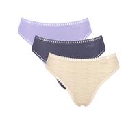 High-Cut Briefs for Women Sloggi Go Crush (x3) Violet S