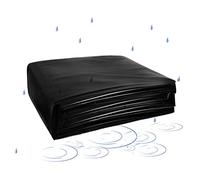 High-De 0.2mm Pond Liner - Pre-Cut Flexible Pool Memb for Fish Ponds Water Features Landscaping Patios - Sizes: 3x8m 4x10m 5x5m 8x9m 8x10m