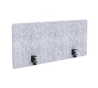 High De Fiberboard Desk Divider Panelsproof Noise Reduct M Panels for Home Office 2pcs 50x100cm GrayImprove & Productivi