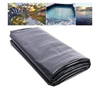 High-De Polyethylene Pond Liner, 2mm Thick, Flexible, Waterproof, Fish & Plant Safe, Ideal for Po, Fountains, Water Gardens, and Waterfalls, Black