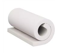 High De White Upholstery Foam Padding Firm Chair & Sofa Replacement Cush 12cm Thick 200x60cm Ideal for Armchairs & Window Seats Floor Mat