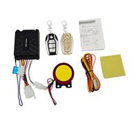 High-Decibel Motorcycle Security Alarm with Auto ABS Design, & Easy Installation Motorcycle Scooter Anti Theft Device
