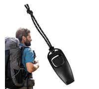 High Decibel Whistle, Lightweight Survival Tool, 2.87in Loud Waterproof Design, Alert Device for Outdoor Sports, Self Defense, Training Equipment, Hiking, Camping, Adventure