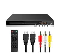 High-defination 1080P Home DVD Player Box For TV All Region Free DVD CD-Discs Player AV-Output Built-in MIC-port