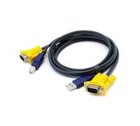 High Definition 2/4 Port USB KVM Switcher with 1080P VGA Output for Efficient Workspace Management in Office and Gaming