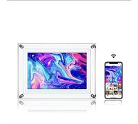 High-definition Acrylic Digital Photo Frame Digital Photo Frame Art Electronic Photo Album Home Commercial Table Set