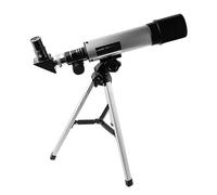 High Definition Refractive Astronomical Telescope Tripod 50mm Aperture 360mm Focal Length 90X Max Magnification