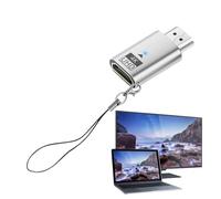 High Definition Screen Adapter | Plug-and-Play Streaming Adapter without Latency, Video Streaming Receiver | for Audio, PC, Tablet and Monitor Files