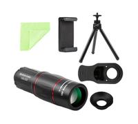 High Definition Telescope, 18X25 Lightweight Monocular, Smartphone Adapter & Tripod,12.8x4x4 Cm, ABS + Aluminum Alloy, Monocular For Concerts, Bird Watching, Outdoor Activities