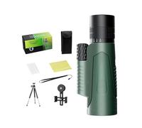 High Definition Telescope, High Power Adult Telescope, Portable High Power Astronomical Refractor | Monocular with Wider Vision, 50mm High Definition Bird Watching for
