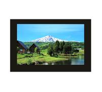 High-definition upgraded desktop/wall-mounted dual-use electronic photo album digital photo frame stand-alone advertising machine home and commercial dual-use (Color : Black, Size : 7 inch)