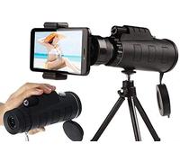 High Definition Waterproof Monocular Telescope Compact 40x60 with Clips for Mobile Photography Mobile Telescope Ideal Choice Shooting Camp,for in