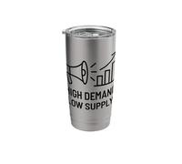 High Demand Low Supply - Business Motivational Growth Stainless Steel Insulated Tumbler