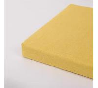 High-Density 5cm Thick Outdoor Chair Cushion, Non-Slip Seat Pad for Window Swing, Dining Room, Piano - Yellow 45.7x45.7cm, Perfect for Comfort and Style