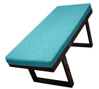 High Density 5cm Thick Rectangular Cushion for Garden Bench Chairs & Floor - Premium Washable Seat Pad for Indoor Outdoor Use Universal Fit for Office Chair (#9 200x40x5cm)