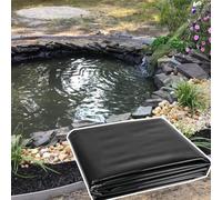 High-Density 5mm Polyethylene Pond Liner - Easy-Cut Underlay for Fountains Waterfalls & Aquatic Gardens - Black - Available in 2x3m 3x4m 6x8m Sizes