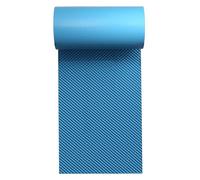 High-Density Acoustic Foam Panels - Self-Adhesive Soundproof Padding for Studio & Home Office, Echo Reduction & Reverberation Control, Blue, 1x3M (39.38x11)