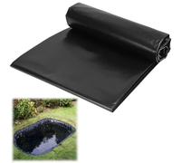 High-Density Black Polyethylene - Foldable for Koi Ponds Pool Membrane Fountain Sub-Irrigated Planter - Sizes: 2M x 2.5M & 2M x 4M, Slzmnx
