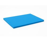 High-Density Blue Firm Foam Sheet - Upholstery & Seating (80" X 20" X0.5'')