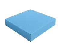 High-Density Blue Upholstery Foam Sheet Custom Cut to Any Size Firm Cushion Foam for Sofas Chairs Benches RVs Beds DIY Projects Seat Pads and Upholstery Repair Made in UK (30cm x 30cm x 7.5cm)