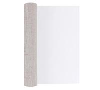 High Density Canvas Linen Blend Canvas Roll L 5M x W 88CM, Professional Primed Blank for Painting 1pc