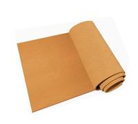 High Density Cork Roll 1 3" 1 4" Thick Large Sound Insulation Cork Board for Office & Home DIY Supplies Brown 1.2m x 2m (3.9ft x 6.6ft)