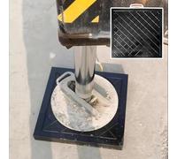 High Density Crane Outrigger Pads - Stabilizing Jack Pads for Wrecker/Tow Truck - Durable 50x50x5cm (19.7x19.7x2 inch) Landing Pads for Safety & Stability