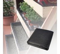 High-Density Durable Pond Liner Membrane for Outdoor Ponds Waterfalls & Fountains - Waterproof Black Film 2 x 9.5m Heavy-Duty Garden Landscaping Solution