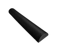 High Density EVA Foam Half Round Roller for Physical Therapy, Self Massage and Yoga, 3 Sizes (11.81/17.72/23.62 inch) and 5 Colors- Black 60cm