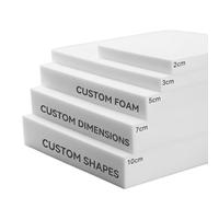 High Density Firm Foam Sheet - Cut to Any Size - Upholstery Foam for Seats, Sofas & Pet Beds - Durable Replacement Cushion Foam No Deformation - UK Made (Without Quilted Cover, 170x50x5cm)