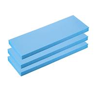 High Density Foam Board for DIY Projects - Versatile Carving Blocks for Artists and Crafters, 10cm x 30cm(Blue,Thickness 4cm 3pcs)