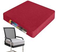 High density foam chair pads, 40x40x5cm, non slip cushions with washable covers for outdoor and indoor use perfect for comfort on the patio, in the dining room, on the sofa and on the