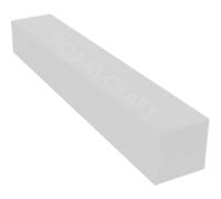 High Density Foam Gap Filler for Sofa Bed, Mattress Extender, Rectangle Bolster Support Pillow Armrest Cushion Bed Gap Filler for Headboard & Mattress Only Foam (White, 200x15x15cm)