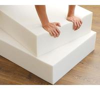 High-Density Foam Replacement Cushion 45D for Sofa Window Seats ir Cushions - Firm 10cm Thick 150x40cm for Ultimate Comfort