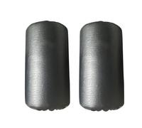 High Density Foam Roller, Replacement Foam Foot Pads for Home Gym Exercise Machines Equipments, Weight Bench Leg Extension Curl Attachment (Leather 7‘’)