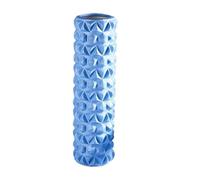 High Density Foam Roller - Textured Hollow Core Design, Professional myofescial Trigger Point Release Enhances Mobility and Circulation, Muscle Recovery in Legs and Arms Home Gym Fitness Training Use