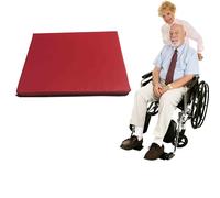 High Density Foam Wheelchair Cushion Seat Pad, Red, 40x45x10cm | Deep Pressure Relief, Waterproof Zipper Cover Customisable Size Orthopedic