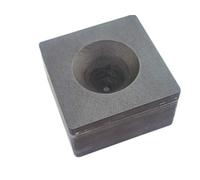 High Density Graphite Mini Conical Mold- Assy Gold Silver Black Sand Cone- Smelting with Flux-High Density-Kiln-Furnace