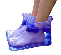 High Density Massage Foot Bath Shoes, Portable Household Foots Bath, Massage Points on The Bottom, Heat Resistant Design, with Walkable, Suitable for Relieving Stress and Relaxing Feet