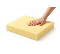 High Density Memory Foam Upholstery Cushion for Sofa, Chair, Seat Pads, Wheelchair, Caravan & Dog Bed Replacement - Pressure Relieving Support - UK Made (30 x 30 x 3 Inch)