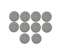 High-Density Microfiber Mop Pads for Xiaomi Robot Vacuum X6 Max - Washable Reusable Cleaning Cloths 4 Pack(B)